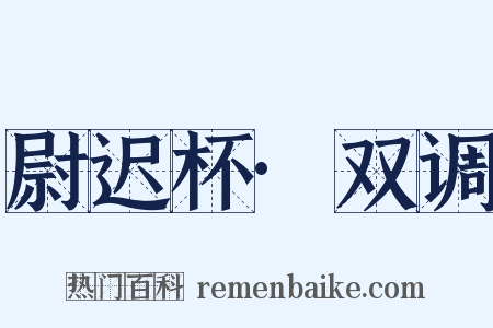 尉迟杯·双调是什么意思的图片